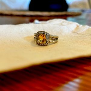 David Yurman citrin ring